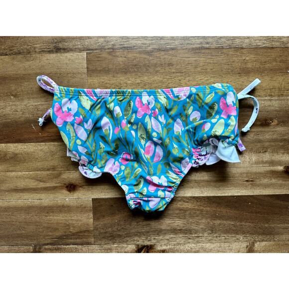 NEW SweetHoney Maddi Tankini Swimsuit Bedhead Hydrangea Purple Green Floral 5 - Picture 9 of 9